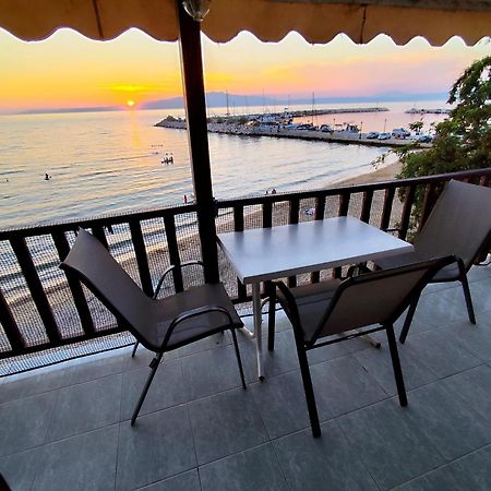 Beachfront Apartment Thassos Skála Kallirákhis Exteriör bild