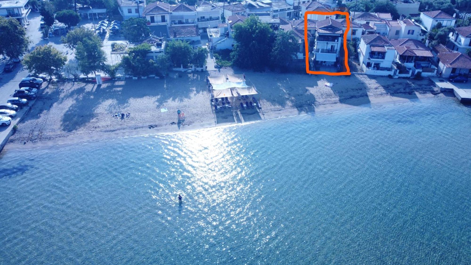 Beachfront Apartment Thassos Skála Kallirákhis Exteriör bild