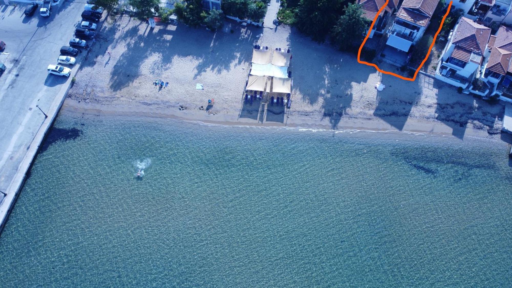 Beachfront Apartment Thassos Skála Kallirákhis Exteriör bild