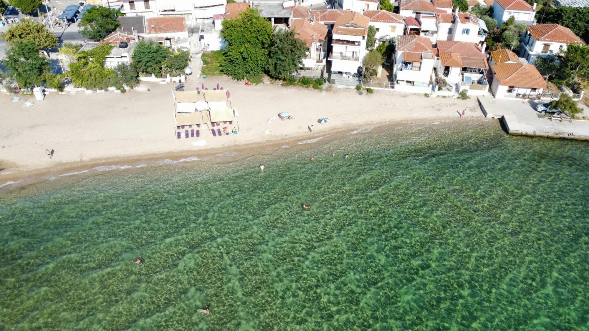 Beachfront Apartment Thassos Skála Kallirákhis Exteriör bild