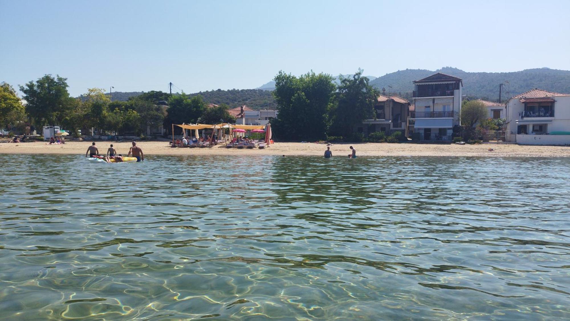 Beachfront Apartment Thassos Skála Kallirákhis Exteriör bild