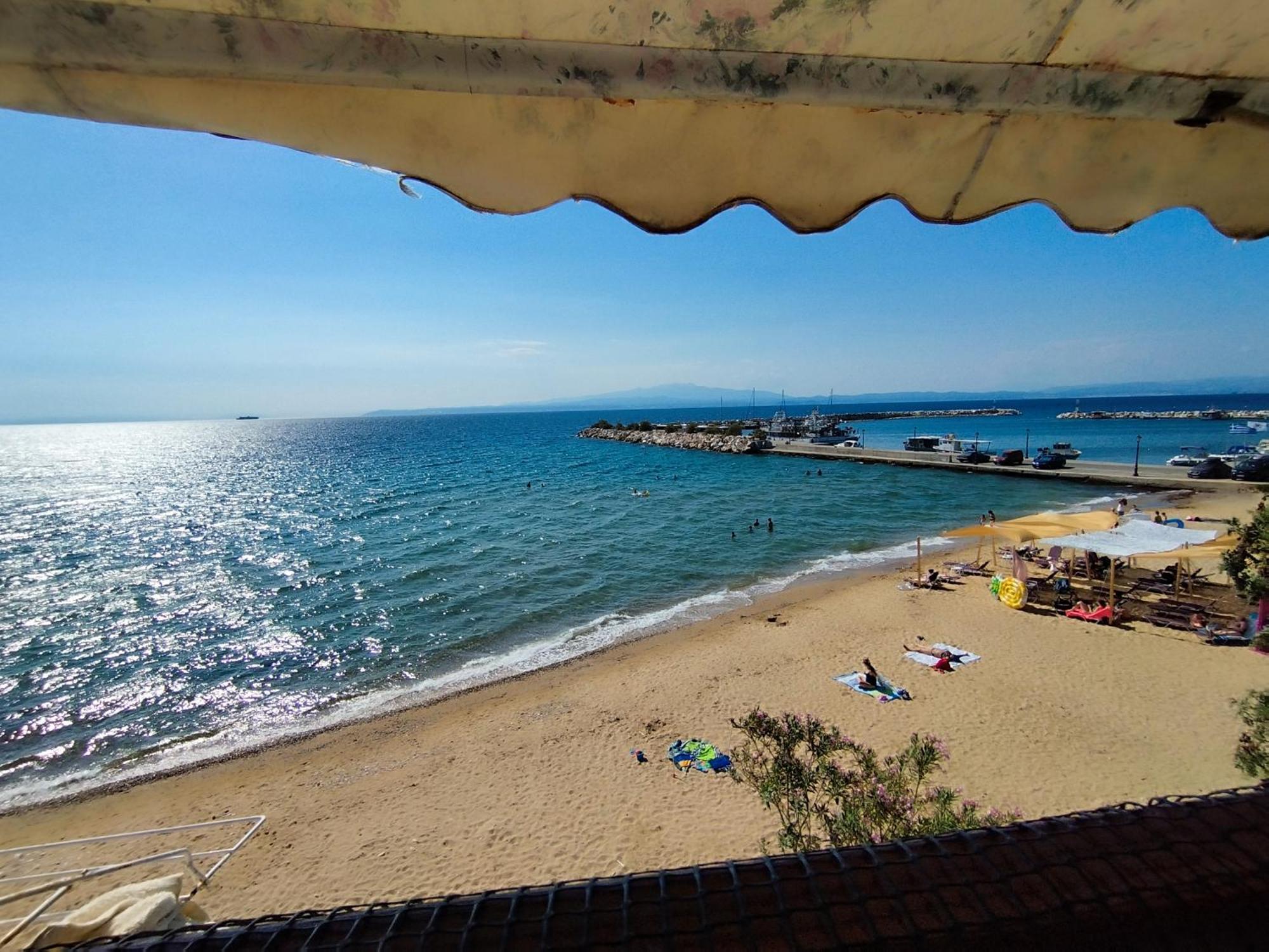 Beachfront Apartment Thassos Skála Kallirákhis Exteriör bild