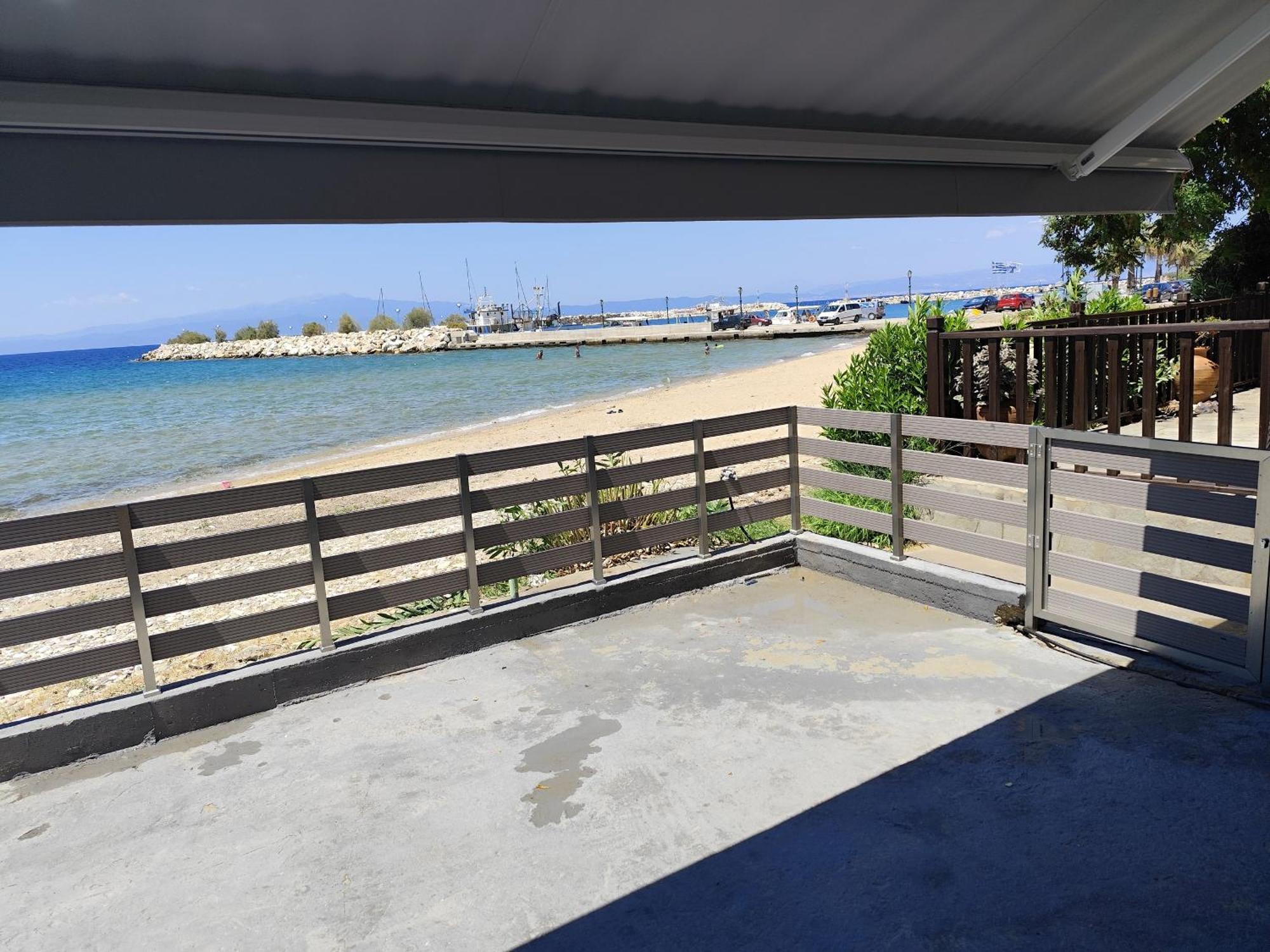 Beachfront Apartment Thassos Skála Kallirákhis Exteriör bild