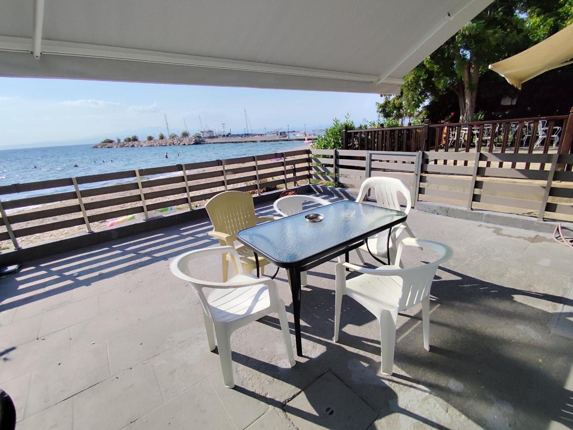 Beachfront Apartment Thassos Skála Kallirákhis Exteriör bild