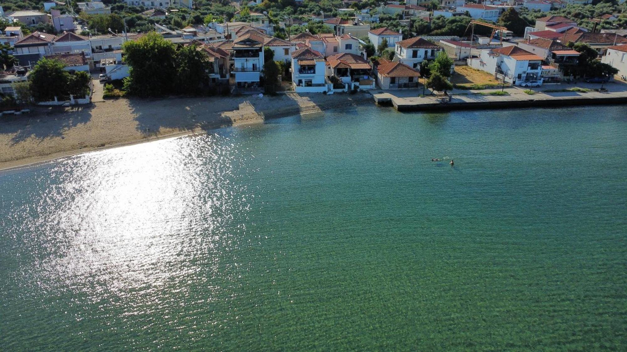 Beachfront Apartment Thassos Skála Kallirákhis Exteriör bild