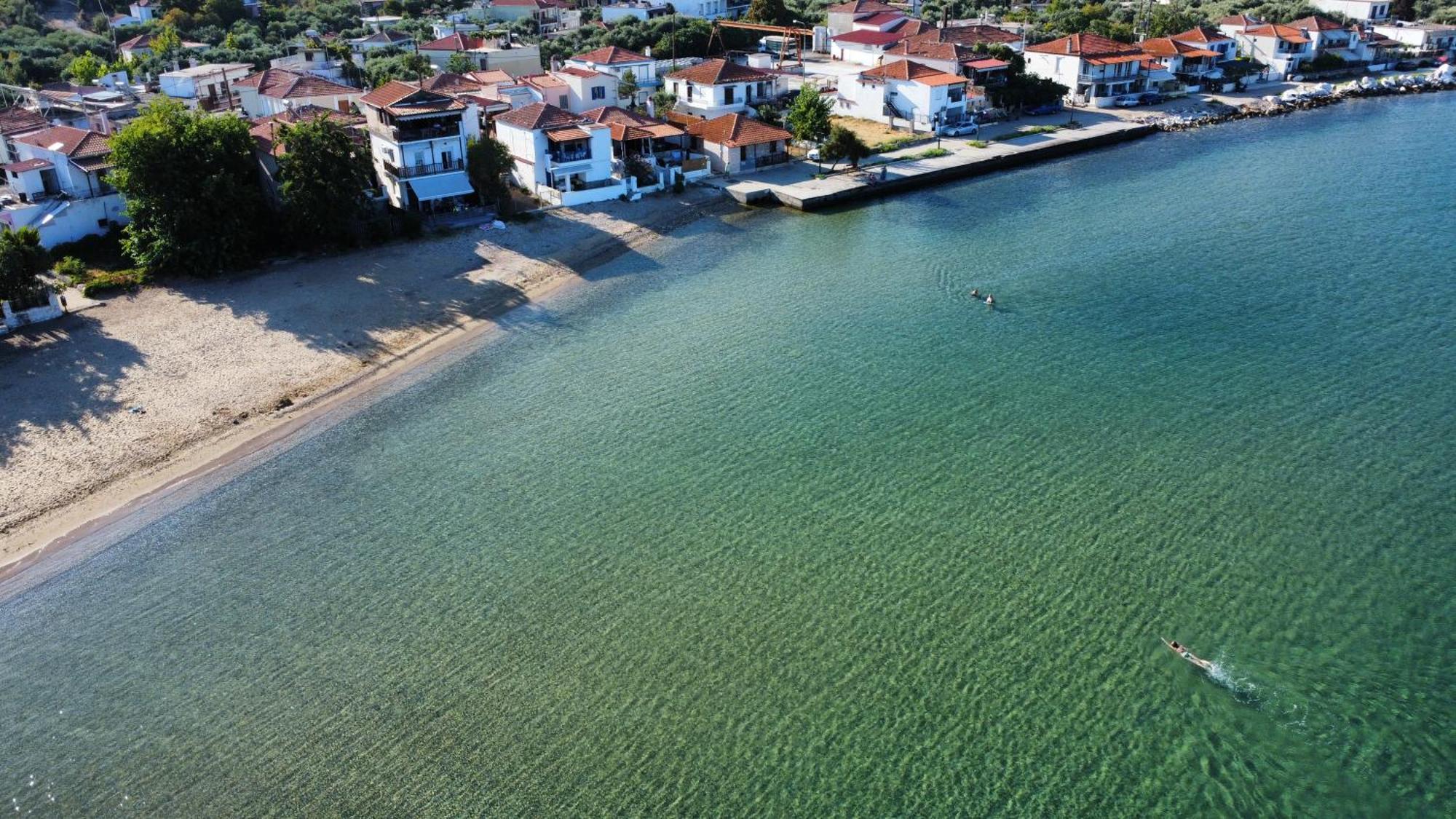 Beachfront Apartment Thassos Skála Kallirákhis Exteriör bild